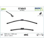 VM443 VALEO Silencio X.TRM Wischer 574643 VM443 VALEO Silencio X.TRM Wischer 574643