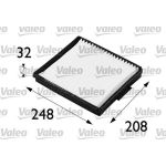 VALEO Innenraumfilter 698196