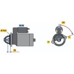 Bosch Anlasser 0001109035 Bosch Anlasser 0001109035