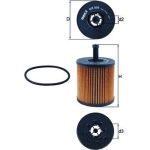 Mahle Original Ölfilter OX 556D Mahle Original Ölfilter OX 556D