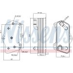 Nissens Ölkühler PKW 91281 Nissens Ölkühler PKW 91281