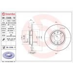 70 482 030 Bremsscheibe HA 08.C308.11
