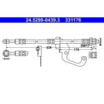 ATE Bremsschlauch 24.5290-0439.3 ATE Bremsschlauch 24.5290-0439.3
