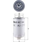 MAHLE Kraftstofffilter KC 186