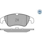 Bremsbelagsatz Vw P. A4/A5/Q5 1.8-3.2 07 025 247 4319/PD Bremsbelagsatz Vw P. A4/A5/Q5 1.8-3.2 07 025 247 4319/PD