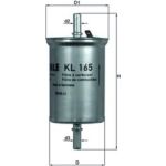 MAHLE Kraftstofffilter KL 165 MAHLE Kraftstofffilter KL 165