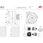 A0117 AS-PL Lichtmaschine (Generator) A0117
