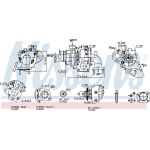 NISSENS Turbolader 93642 NISSENS Turbolader 93642