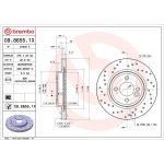 Bremsscheibe VA Xtra 09.8655.1X Bremsscheibe VA Xtra 09.8655.1X