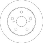 Bremsscheibe Toyota T. Auris DF4811 Bremsscheibe Toyota T. Auris DF4811