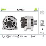 439493 Valeo Lichtmaschine 439493 439493 Valeo Lichtmaschine 439493