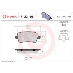 BREMBO Bremsklötze HA P 23 101