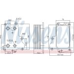 Nissens Ölkühler PKW 91297