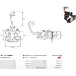 HALTER, KOHLEBÜRSTEN SBH0036P HALTER, KOHLEBÜRSTEN SBH0036P