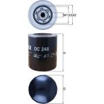 OC 248 MAHLE Ölfilter OC 248, Anschraubfilter, Höhe 142 mm – u. a. für Opel Movano A Bus (X70), A Kasten (X70), A Pritsche/Fahrgestell (X70) – OE Nummer 09110665 - l OC 248 MAHLE Ölfilter OC 248, Anschraubfilter, Höhe 142 mm – u. a. für Opel Movano A Bus (X70), A Kasten (X70), A Pritsche/Fahrgestell (X70) – OE Nummer 09110665 - l