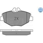 MEYLE Bremsbelagsatz Mercedes-Benz W211 02 252374320 MEYLE Bremsbelagsatz Mercedes-Benz W211 02 252374320