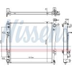 Wasserkühler PKW 675046 Wasserkühler PKW 675046