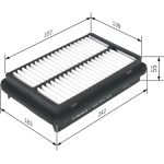 Luftfilter F 026 400 090 Luftfilter F 026 400 090