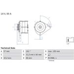 Bosch Lichtmaschine 0 986 035 641 Bosch Lichtmaschine 0 986 035 641