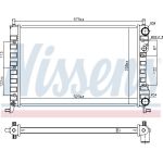 Nissens Wasserkühler PKW 61801 Nissens Wasserkühler PKW 61801