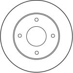 TRW Bremsscheibe DF3044 TRW Bremsscheibe DF3044