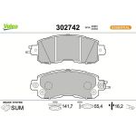 Valeo Bremsbelagsatz 302742 Valeo Bremsbelagsatz 302742