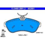 Bremsbelagsatz Citroen P. C2/C3 1,4-1,6 02 13.0460-2881.2 Bremsbelagsatz Citroen P. C2/C3 1,4-1,6 02 13.0460-2881.2