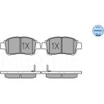 Bremsbelagsatz Toyota P. Yaris 1.0-1.5 99-05 Mit Sensor 025 233 4816/W Bremsbelagsatz Toyota P. Yaris 1.0-1.5 99-05 Mit Sensor 025 233 4816/W