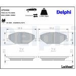Delphi Bremsbelagsatz LP2444 Delphi Bremsbelagsatz LP2444