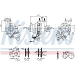 NISSENS Turbolader 93607 NISSENS Turbolader 93607