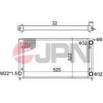 JPN Kühler, Motorkühlung 60C9053-JPN JPN Kühler, Motorkühlung 60C9053-JPN