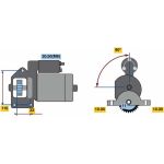 Bosch Starter 0 986 022 850 Bosch Starter 0 986 022 850