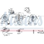 NISSENS Turbolader 93273 NISSENS Turbolader 93273