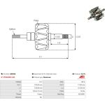 Läufer, Generator AR0040 Läufer, Generator AR0040