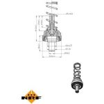 Thermostat, Kühlmittel 725204 Thermostat, Kühlmittel 725204