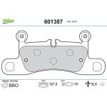 Valeo Bremsbelagsatz 601387 Valeo Bremsbelagsatz 601387