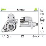 Valeo Anlasser 438262 Valeo Anlasser 438262