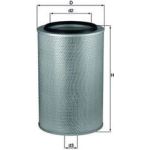 MAHLE Luftfilter LX 436 MAHLE Luftfilter LX 436