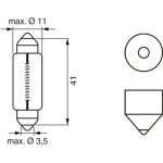 12V 5W PURE LIGHT SV8,5-8 1987302225 12V 5W PURE LIGHT SV8,5-8 1987302225