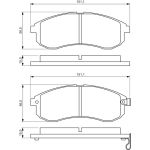Bremsbelag 0 986 494 362 Bremsbelag 0 986 494 362