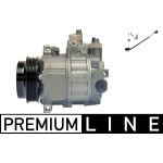 ACP 23 000P MAHLE Klimakompressor 23 000P, 12 V, 7SEU17 / DCS-17, R134a – u. a. für Mercedes-Benz E-Klasse (W210), (W211), T-Modell (S210) – OE Nummer 0002305111 - l