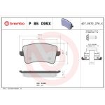 BREMBO Bremsklötze Xtra HA P 85 099X BREMBO Bremsklötze Xtra HA P 85 099X