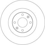 Bremsscheibe Peugeot S. 406 Coupe 95- 3.0 305X DF4226 Bremsscheibe Peugeot S. 406 Coupe 95- 3.0 305X DF4226