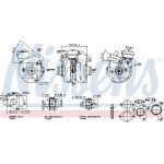 NISSENS Turbolader 93779 NISSENS Turbolader 93779