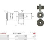 Freilaufgetriebe, Starter SD5050 Freilaufgetriebe, Starter SD5050