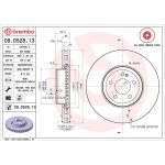 15 481 201 Bremsscheibe VA Co-Cast 09.D528.13 15 481 201 Bremsscheibe VA Co-Cast 09.D528.13