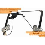 VAICO V10-6273 Fensterheber vorne links, ohne Motor, elektrisch