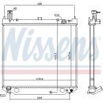 Nissens Wasserkühler PKW 64858A Nissens Wasserkühler PKW 64858A
