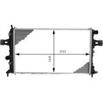 MAHLE Kühler, Motorkühlung CR 229 000P MAHLE Kühler, Motorkühlung CR 229 000P