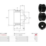 Riemenscheibe, Generator AP6008